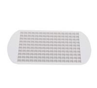 Kuuleyn Bandeja para cubitos de hielo, bandeja para cubitos de hielo de 160 rejillas, mini molde cuadrado de silicona flexible de alta temperatura para restaurante en casa (160 grid square white)