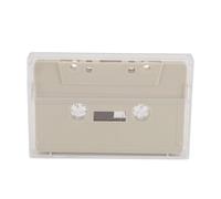 Kuuleyn Blank Cassette Tapes, Blank Cassette Tape 45 Minute Premium Sound Empty Cassette Tape with Clear Case for Sound Music Recording (Grey)