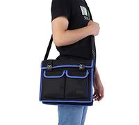 Kuuleyn Bolsa de Hombro para Almacenamiento de Herramientas de Utilidad, Estuche Organizador de Herramientas con Correa para el Hombro, Organizador de Soporte para Bolsa de Hombro (Modelo A3