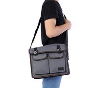 Kuuleyn Bolsa de Hombro para Almacenamiento de Herramientas de Utilidad, Estuche Organizador de Herramientas con Correa para el Hombro, Organizador de Soporte para Bolsa de Hombro (Modelo A3
