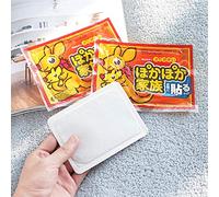 Kuuleyn Botella de agua caliente de silicona para microondas, serie Warmth, linda botella de agua caliente, forro polar suave, felpa de PVC, calentador de manos, bolsa, pasta (2344 parche cálido)