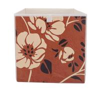 Kuuleyn Caja de almacenamiento plegable, contenedor decorativo, organizador de armario, cesta de almacenamiento para organizar ropa, mantas, hogar, oficina, dormitorio