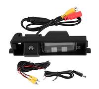 Kuuleyn Cámara de Respaldo para Placa de matrícula para automóvil, cámara de visión Trasera de Gran Angular, cámara de visión Trasera CCD HD cámara de estacionamiento inverso para (Estilo de Pista)