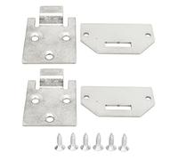 Kuuleyn Cart Bisagra de asiento, Bisagra del asiento del carro Juego de placa inferior 71610 G01 Reemplazo para TXT Medalist 1995 y más tarde