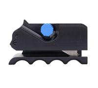 Kuuleyn Cat Scratcher Cardboard Cutter,DIY Cardboard Cutting Tool,Plastic 3D Printing Cardboard Cutting Tool,for 0.3in Thickness Scratching Boards,for Cat Lovers (Negro)