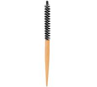 Kuuleyn Cepillo de pelo redondo pequeño Peine de peluquería Cepillo rizador de pelo Peine de maquillaje Cepillo de burla (Peine de rodillo de madera pequeño 16#)