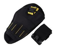 Kuuleyn Cinturón de herramientas, bolsa de herramientas magnética, cinturones de herramientas para hombres, bolsa de cintura para herramientas, cinturón de cintura multifuncional, (Negra)