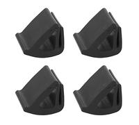 Kuuleyn Clips de contención del Parabrisas carto, Clips de contención del Parabrisas 4pcs Goma Negra 102001 para Carrito de Clubes