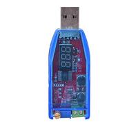 Convertidor de energía USB, módulo regulador de Fuente de alimentación CC-CC Módulo convertidor Elevador/descendente de potenciómetro Ajustable USB