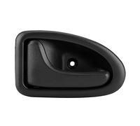 Kuuleyn Cubierta de la manija de la puerta interior del automóvil, 7700353282 Cubierta de la manija de la puerta negra del automóvil Tazón de ajuste adecuado para RENAULT CLIO SCENIC TRAFIC(Left)