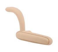 Kuuleyn Cubierta de manija de puerta de silicona,Protector de manija de puerta anti-escaldaduras,Equipo de protección de pellizcos manuales Cubierta de cerradura de puerta de (Beige)