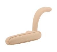 Kuuleyn Cubierta de manija de puerta de silicona,Protector de manija de puerta anti-escaldaduras,Equipo de protección de pellizcos manuales Cubierta de cerradura de puerta de (Beige)