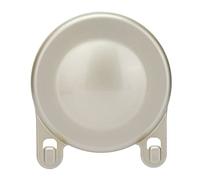 Kuuleyn Cubierta De Pared,Juego De Ganchos para Decoración De Orificios,ABS Autoadhesivo Orificio De Perforación Ventilación Reservada Pasta Sin Costuras Instalación Firme Sin (Gold)