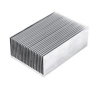 Kuuleyn Disipador de Calor de Aluminio, disipador de Calor, disipador de Calor de Aluminio de 1 Pieza 100 * 69 * 36mm para módulo IC de transistor de Amplificador Led
