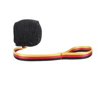 Kuuleyn Dog Training Chew Toy Interactive Tear Multifunctional Dog Teeth Grinding Bite Toy for Pet Exercise (Black)