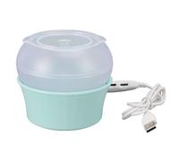 Kuuleyn Electric Bead Spinner,ABS PC Reversible Stepless Speed,Adjustment Efficient USB Powered Quiet Operation Beginner Friendly Portable Design for DIY Bracelet Necklace (Green)
