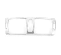 Kuuleyn Embellecedor de ventilación de Aire Acondicionado con Control Central, Marco Apto para Serie 1 E81 Hatchback 2007-2011 (CR Plated)