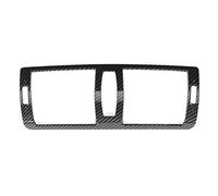 Kuuleyn Embellecedor de ventilación de Aire Acondicionado con Control Central, Marco Apto para Serie 1 E81 Hatchback 2007-2011 (Carbon Fiber Style)