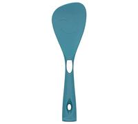 Kuuleyn Espátula, Espátula para sartén Antiadherente, Utensilios de Cocina de Silicona Aislamiento térmico de Acero Inoxidable de Silicona Anti escaldaduras Utensilios de Cocina (Cuillère à riz verte)