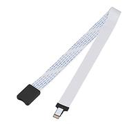 Kuuleyn Extensor Micro SD, Extensor de Tarjeta Micro SD, Nueva Ranura para Tarjeta de Memoria a Cable Extensor de Tarjeta TF con Enlazador de Extensión de Caja para GPS, DVD de Coche(Los 48cm)