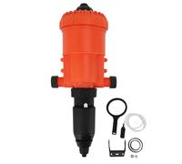 Kuuleyn Fertilizante automático ajustable, inyector de fertilizante ajustable G3/4 Hilo masculino Bomba de dosificación de inyector de fertilizante de agua automática (1 a 5%)
