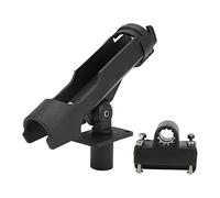 Kuuleyn Fishing Rod Holder,ABS Installed Fishing Rod Support,Fishing Pole Rod Holder Plastic Fishing Boat Rods Holder Fishing Supplies Marine Fishing Rod
