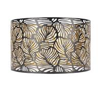 Kuuleyn Foliage Hollow Out Lampshade E27 E14 Universal Use Good Heat Dissipation Exquisite Lamp Cover with Ventilated Light Frame Vintage Decor for Table Lamp Small Floor Lamps Iro