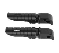 Kuuleyn Foot Peg for Motorcycle, Motorcycle Foot Pegs, Motorcycle Rear Passenger Footrest T6063 Aluminum Alloy Anodizing Rear Foot Pegs for YZF R7 MT-07 MT-09 XSR 700 (Black)