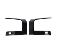 Kuuleyn Front Headlight Eyebrows, Front Headlight Eyelid Trim, 1 Pair Headlight Eyebrow Left Right Stylish Look Protective Front Headlamp Eyelid Eyebrow Trim for L200 2023 (Glossy Black)