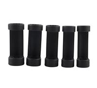 Kuuleyn Herramienta de vaso para puntal de suspensión, 5 piezas de 12 puntos 1/2 tuerca de puntal de accionamiento 18 mm 19 mm 21 mm 22 mm 24 mm para llave hexagonal 6496