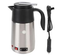 Kuuleyn Hervidor eléctrico para automóvil, calentador de café para automóvil, hervidor de agua, calentador de agua de alta potencia de 24 V, 200 W, calentador de leche de café