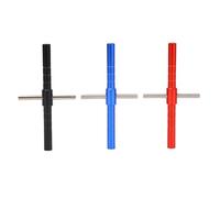 Kuuleyn Hex Key Set,3pcs Hex Crossed Socket Aluminum Alloy Universal Socket Wrench Set,easy to Carry Around Or Store,aluminum Alloy,for 1/18 1/24 Scale Model Cars