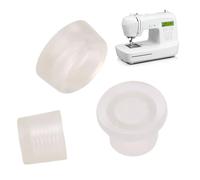 Kuuleyn Juego de 3 patas prensatelas para máquina de coser, patas de cojín para cama, se adapta a Singer 1105 1107 1116 1120 1130, almohadilla antideslizante para reducir el ruido
