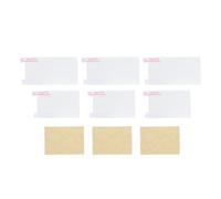 Kuuleyn Juego de 3 protectores de pantalla LCD para 3DS de vidrio templado superior HD transparente PET Protector de pantalla inferior, antiarañazos, antideslumbrante, kit de