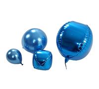 Kuuleyn Juego de 69 arcos de globos azules, combinación de globos metálicos de látex, globos decorativos duraderos, viene con cinta de hilo para cumpleaños, bodas, días festivos,