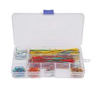 Kuuleyn Kit de Cables de Puente de Placa de Pruebas de 560 Piezas, Cables de Longitudes variadas de 2~125 mm, Cable de Cable de Puente Multicolor de Placa de Pruebas sin Soldadura