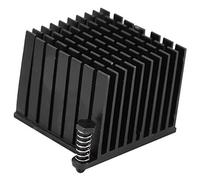 Kuuleyn - Kit de disipador de Calor de 10 Piezas de 37 mm, Placa de disipador de Calor de 37x30x37 mm, disipador de Calor de enfriamiento de Aluminio Premium para Placa Base/CPU/Tubo de vacío