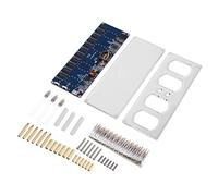 Kuuleyn Kit de reloj digital Kit de reloj digital de 12 pulgadas PCBA 12 tubos digitales DIY Accesorios de reloj digital hechos a mano con tira de luz 1 tornillo de bolsa