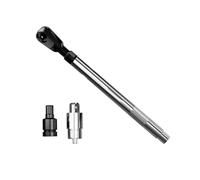 Kuuleyn Llave de trinquete extensible automática 3 en 1,Extensor de llave,Extensión de impacto compensado Extensor de trinquete automático de acero de aleación para espacios