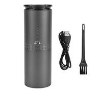 Kuuleyn Máquina para hacer café portátil todo en uno, molinillo de café eléctrico integrado y combinación de, equipo de café portátil compacto para uso diario en el hogar, camping
