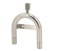 Kuuleyn Marine Vented Loop Siphon, 19.6mm Siphon Vented Loop 316 Stainless Steel Polished Rustproof for Boats Yachts RVs