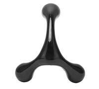 Kuuleyn Mini Hommashel Manual Massorger, Herramienta de masaje de cuerpo de plástico ABS, cuello portátil Cuello de la pierna alivio de la cabeza del tejido profundo Punto de