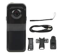 Kuuleyn Mini Motion Camcorder Sportkamera, bärbar 720P videoinspelningskamera Med USB-Kabel Och universalfäste, ABS-webbkamera för säkerhet i hemmet utomhus, 180mAh batteri