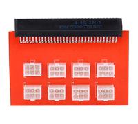 Kuuleyn Módulo de Placa de conexión de 1200 W, derivación de Potencia, Placa de conexión con 8 Puertos Compatible con Cables de 6 Pines para la Industria de componentes electrónicos