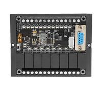 Kuuleyn Módulo de retardo de relé programable, Tablero de Control Industrial PLC FX1N-20MR Módulo de retardo de relé con Carcasa