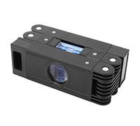 Kuuleyn Multi function Foldable Level, Magnetic Foldable Level 3 Sections Flexible Multi Angle Woodworking Measuring Tool (Black)