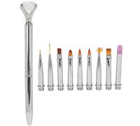 Kuuleyn Nail Art Brushes,Nail Art Brush Set, Replacement Head Painting Pen DIY Dotting Design Liner Manicure Tool (Pago)