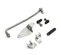 Kuuleyn Outboard Motor Steering Link, Outboard Engine Link Rod Arm Kit 689 48501 21 4D Proof Fit for Outboard 25HP 25ELH 2005-2007
