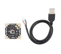 Kuuleyn Placa de cámara con Cable USB Módulo de cámara de 5MP Placa de cámara Web con Enfoque automático de 2,8 mm y 76° con micrófono