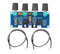 Kuuleyn Placa de Tono de preamplificador Digital, Piezas de preamplificador de Placa de Amplificador de Potencia Digital Ajuste de Graves Medios Altos de 2 Canales de Sonido